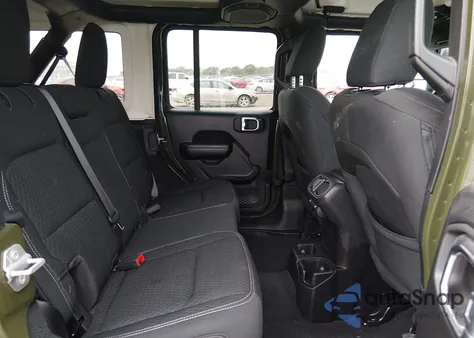 2021 Jeep Wrangler Unlimited 80Th Anniversary 4X4 from USA, damaged, VIN 1C4HJXDN0MW619828